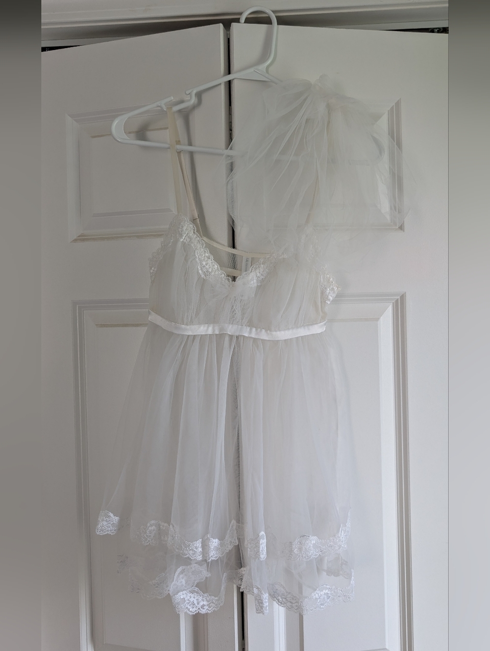 Victoria's Secret "I Do" Collection Babydoll with Veil